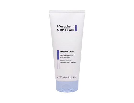 Массажный крем для лица шеи и декольте Massage cream