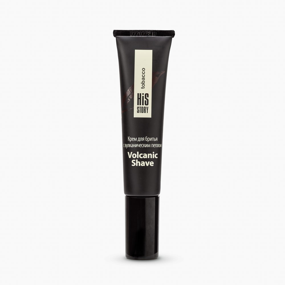 Крем для бритья с вулканическим пеплом Volcanic shave 