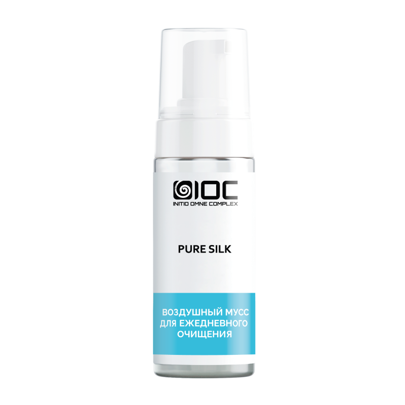 Воздушный мусс для ежедневного очищения PURE SILK 