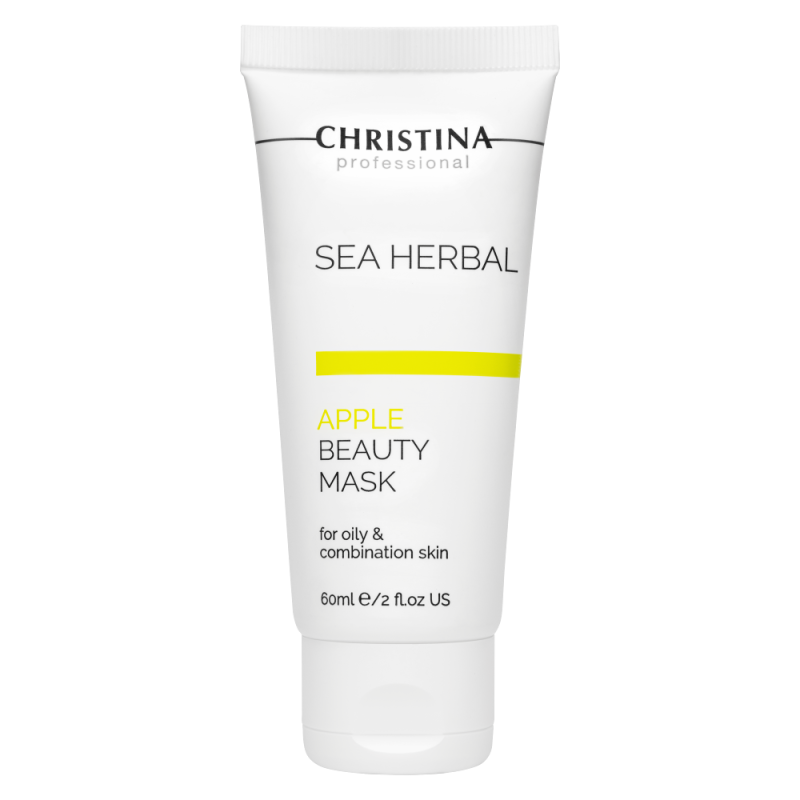 Sea Herbal Beauty Mask Apple - маска на основе морских трав для жир. и комб.кожи Яблоко 