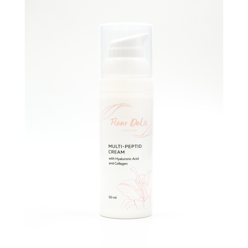 Multi-Peptid Cream with Hyaluronic Acid and Collagen - Мультипептидный крем для лица с гиалуроновой кислотой и коллагеном 