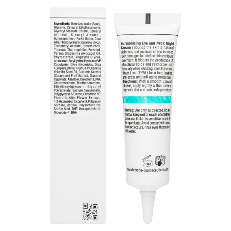 Unstress Harmonizing Eye Neck Night Cream – Ночной крем вокруг глаз и шеи