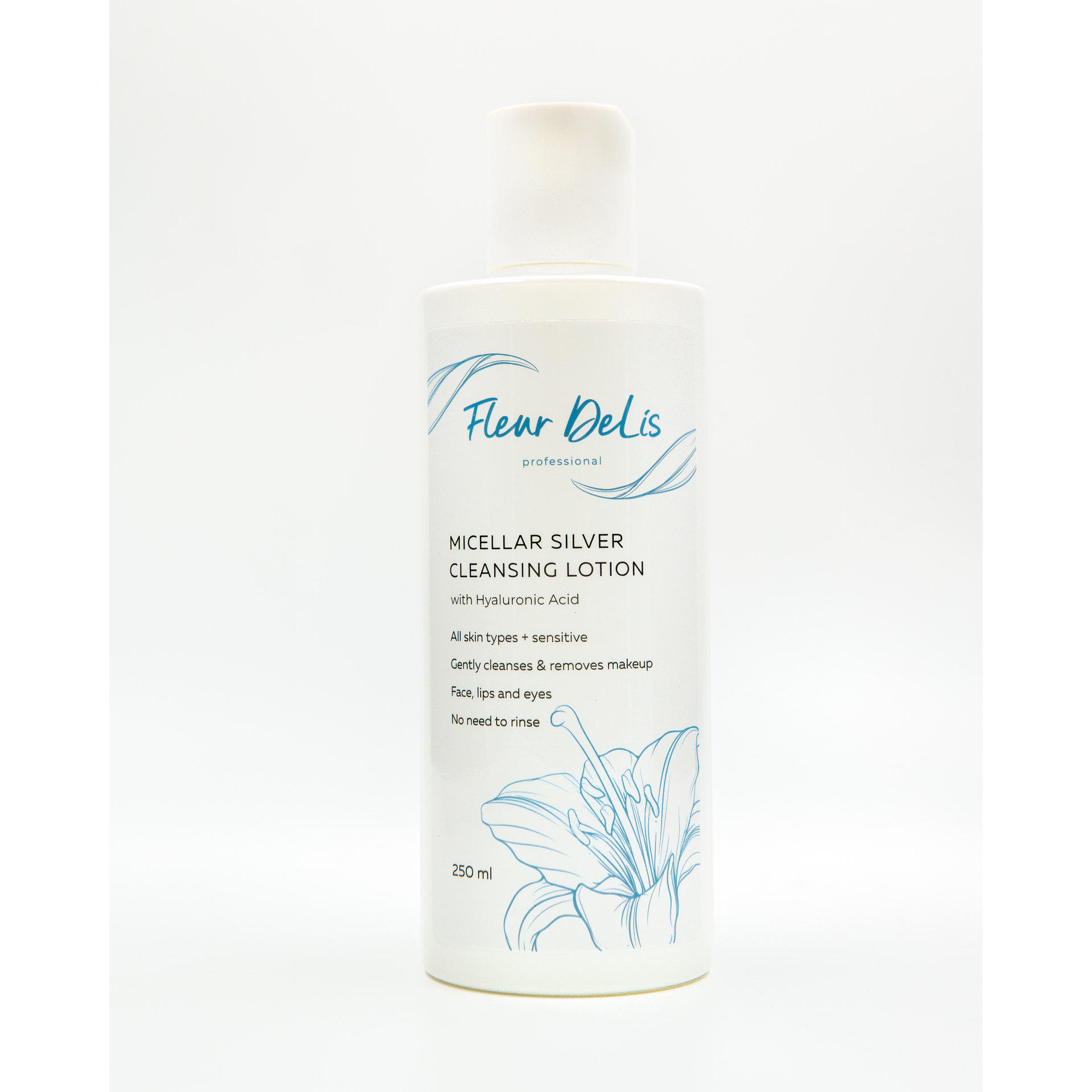 Micellar Silver Cleansing Lotion with Hyaluronic Acid - Мицеллярный очищающий лосьон с гиалуроновой кислотой и ионами серебра