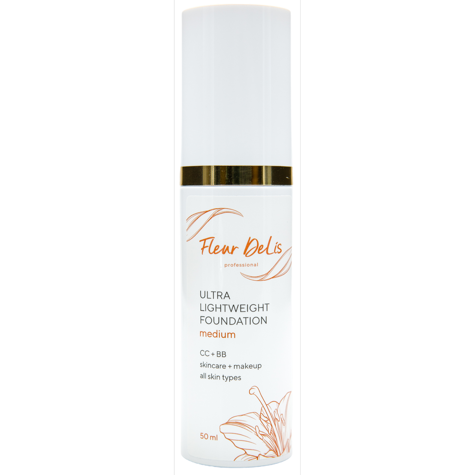 Ultra Lightweight Foundation Medium - Ультралёгкий увлажняющий крем СС+ВВ с тоном Medium