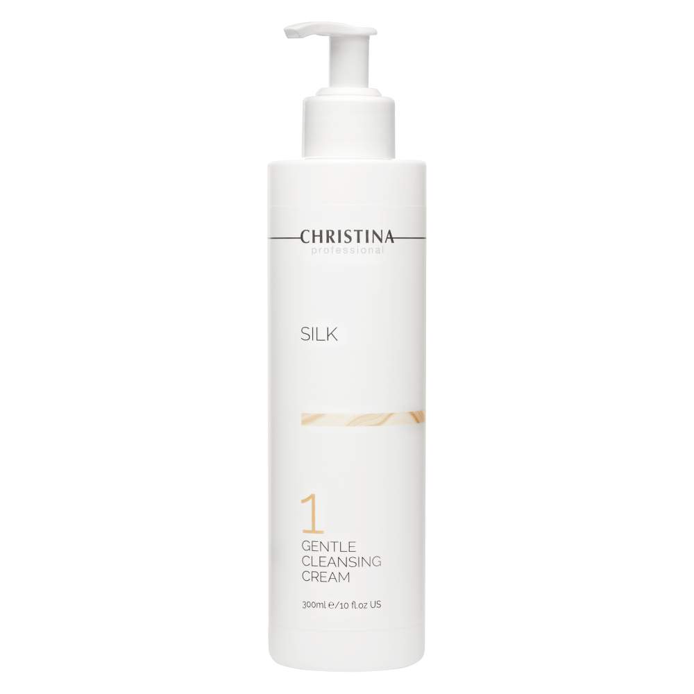 Silk Gentle Cleansing Cream – Мягкий очищаюший крем (шаг 1)