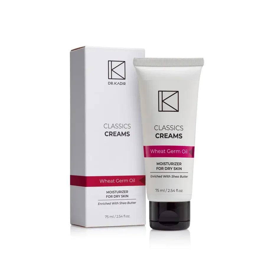 Wheat Germ Oil Moisturizer For Dry Skin - Увлажняющий крем Зародыши пшеницы для сухой кожи,75 мл.