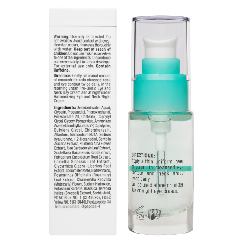 Unstress Eye Neck Concentrate – Концентрат для кожи вокруг глаз и шеи