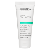 Elastin Collagen Placental Moisture Cream with Vitamins A, E and HA for oily skin - Увлажняющий крем c витаминами А, Е и гиалуроновой кислотой для жирной и комбинированной кожи «Эластин, коллаген, плацентарный фермент»