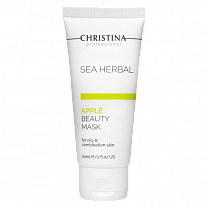 Sea Herbal Beauty Mask Apple - маска на основе морских трав для жир. и комб.кожи Яблоко 
