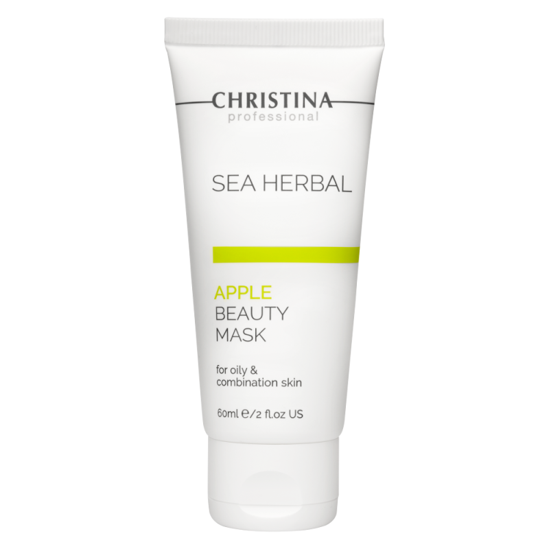 Sea Herbal Beauty Mask Apple - маска на основе морских трав для жир. и комб.кожи Яблоко 