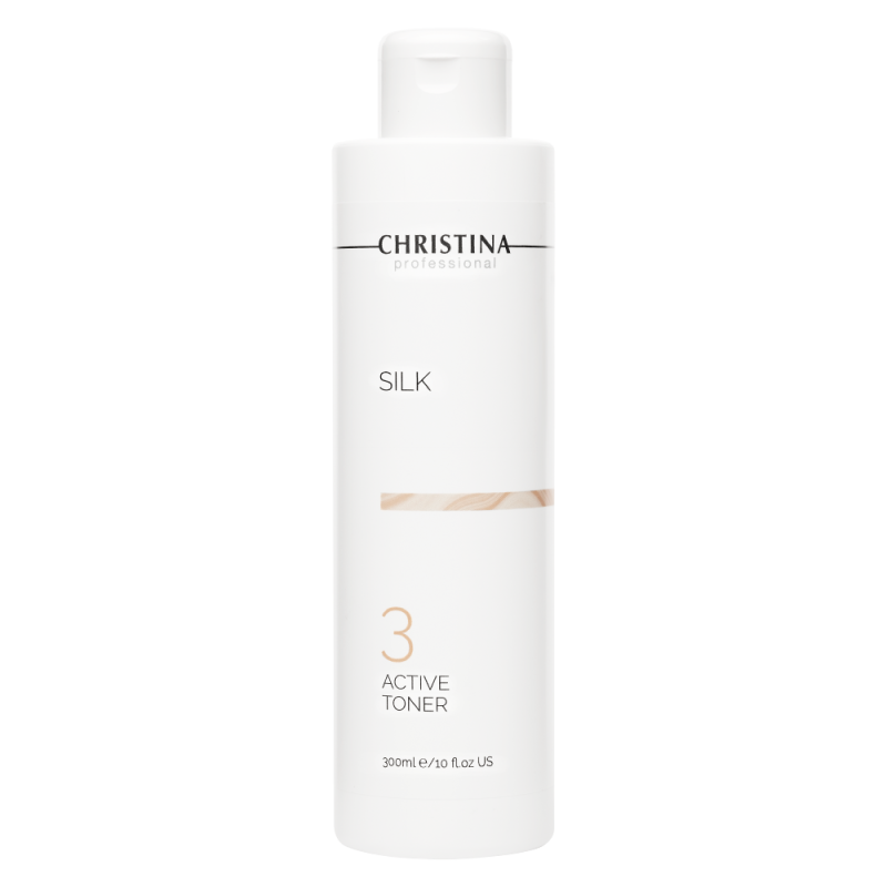Silk Active toner – Активный тоник (шаг 3)