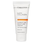 ElastinCollagen Carrot Oil Moisture Cream with Vit.A,E,HA for dry skin - Увлажняющий крем с витаминами А, Е и гиалуроновой кислотой для сухой кожи «Эластин, коллаген, морковное масло»