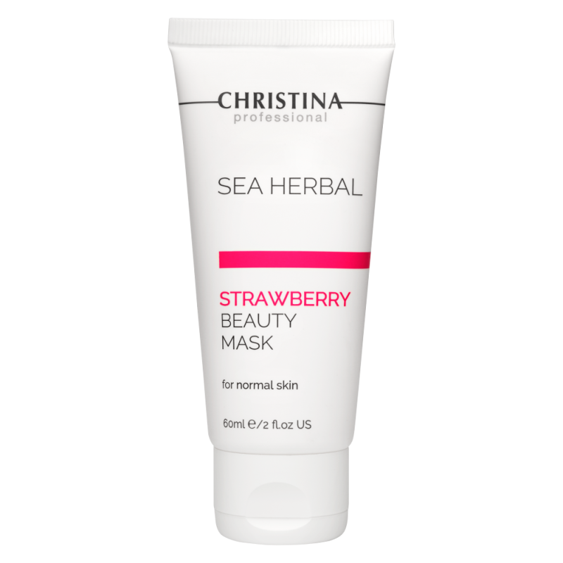 Sea Herbal Beauty Mask Strawberry for normal skin – маска красоты на основе морских трав для нормальной кожи Клубника
