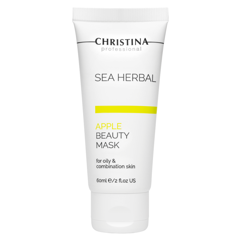 Sea Herbal Beauty Mask Apple - маска на основе морских трав для жир. и комб.кожи Яблоко 