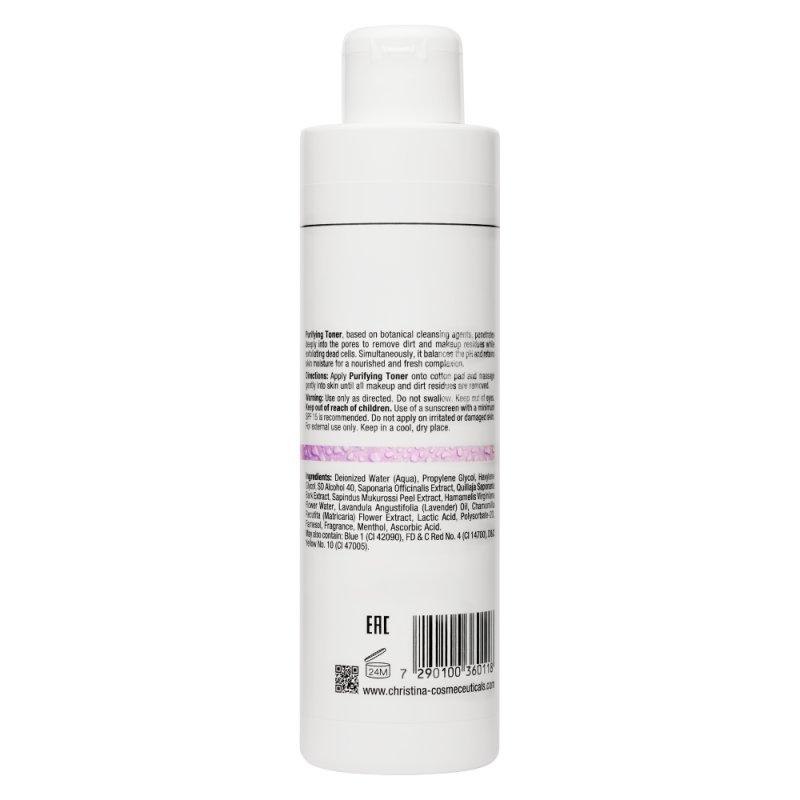 Purifying toner for dry skin – Очищающий тоник для сухой кожи