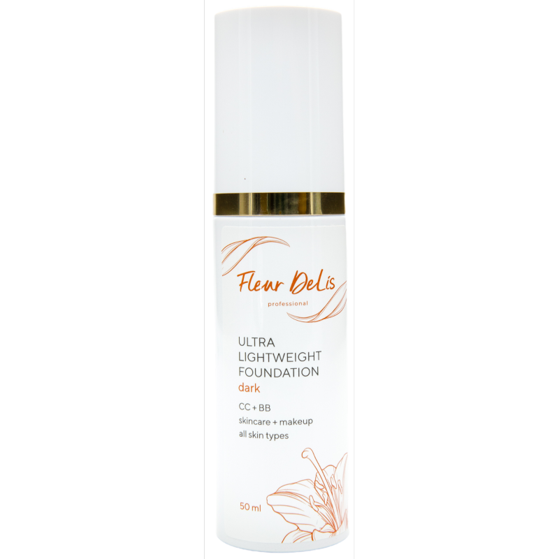 Ultra Lightweight Foundation Dark - Ультралёгкий увлажняющий крем СС+ВВ с тоном Dark