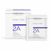 Rose de Mer Sea Herbal Deep Peel kit–Набор для пилинга (20 саше+2 активатора)