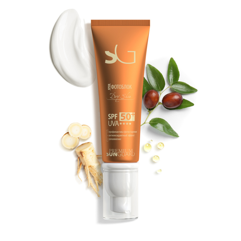 Крем фотоблок Dry Skin SPF 50