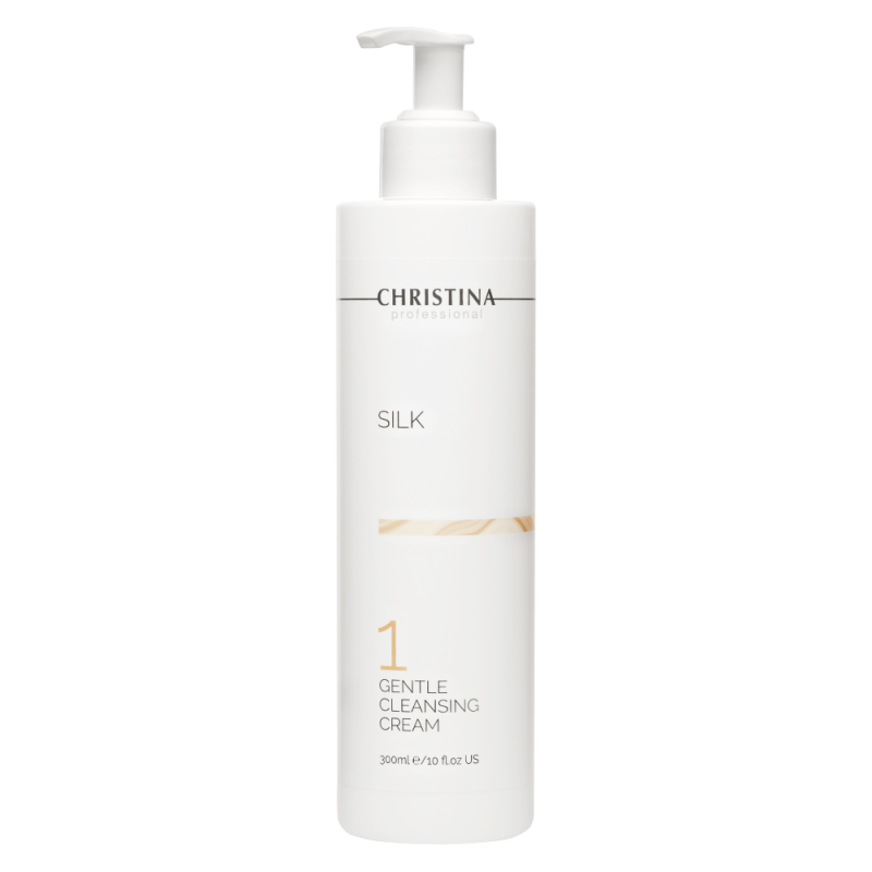 Silk Gentle Cleansing Cream – Мягкий очищаюший крем (шаг 1)