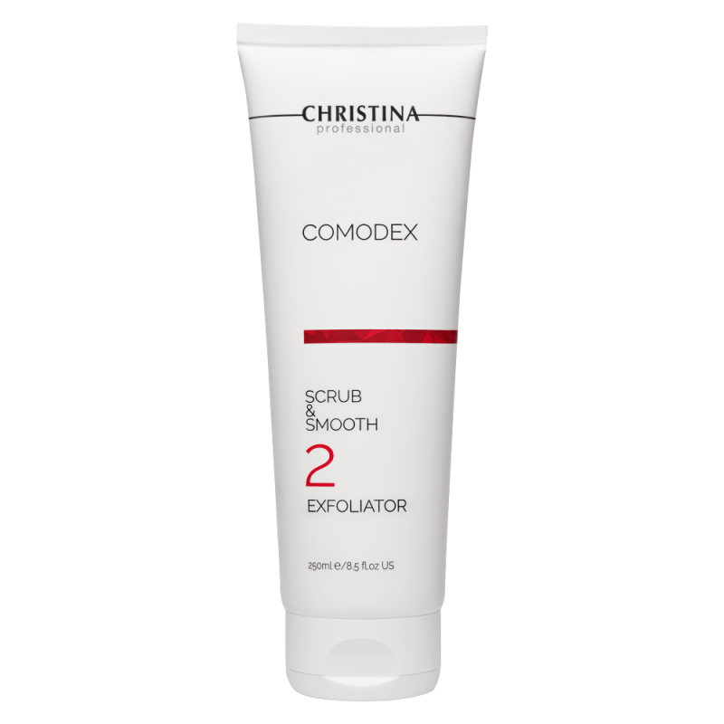 Comodex Scrub Smooth Exfoliator Выравнивающий скраб эксфолиатор, шаг 2