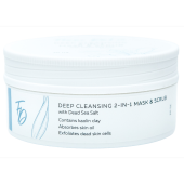 Deep Cleansing 2-in-1 Mask and Scrub With Dead Sea Salt - Скраб-маска глубокого очищения с солями мертвого моря
