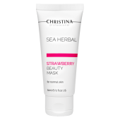 Sea Herbal Beauty Mask Strawberry for normal skin – маска красоты на основе морских трав для нормальной кожи Клубника